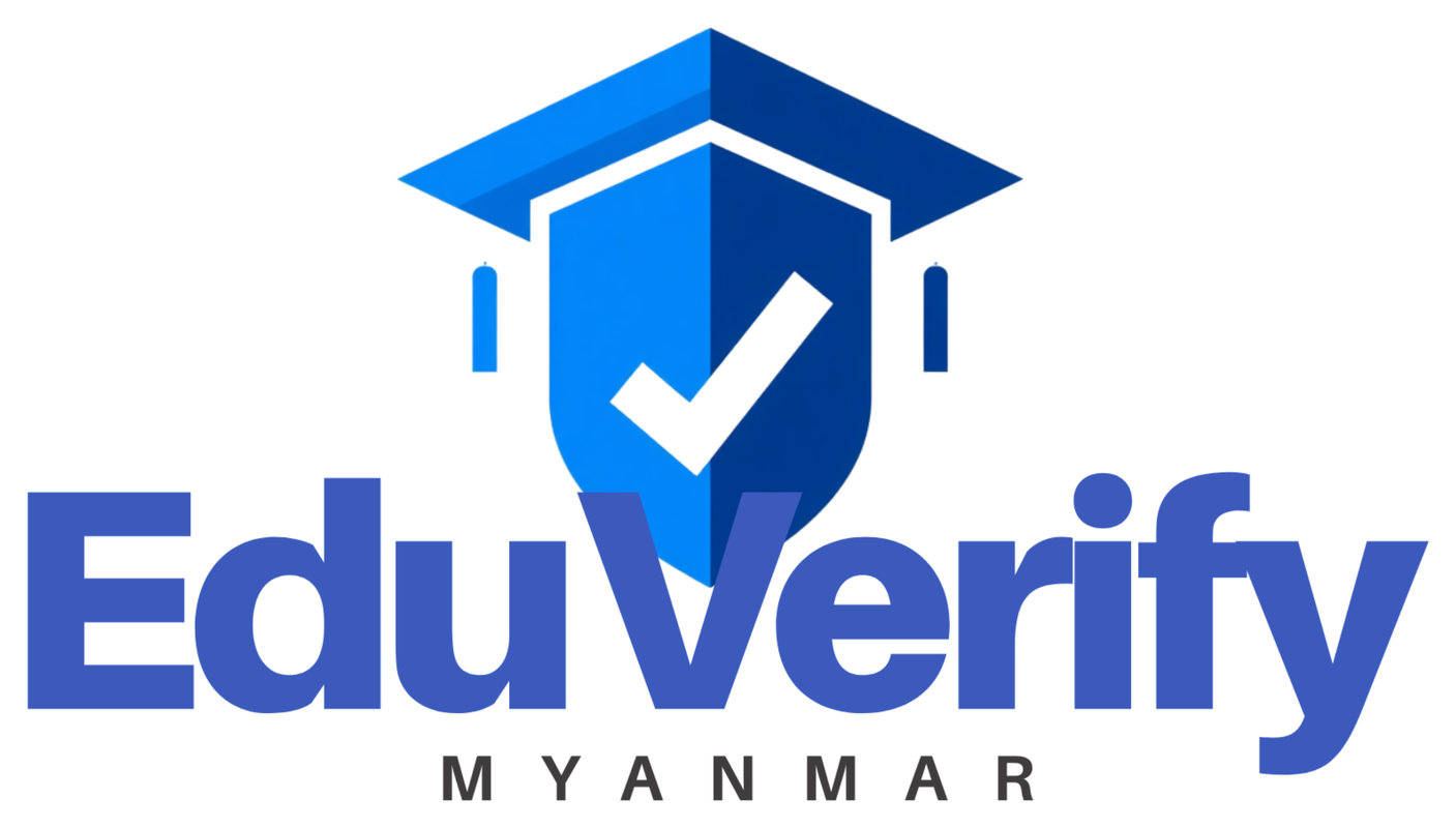 EduVerify Myanmar official logo